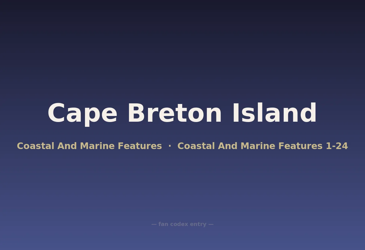 Cape Breton Island