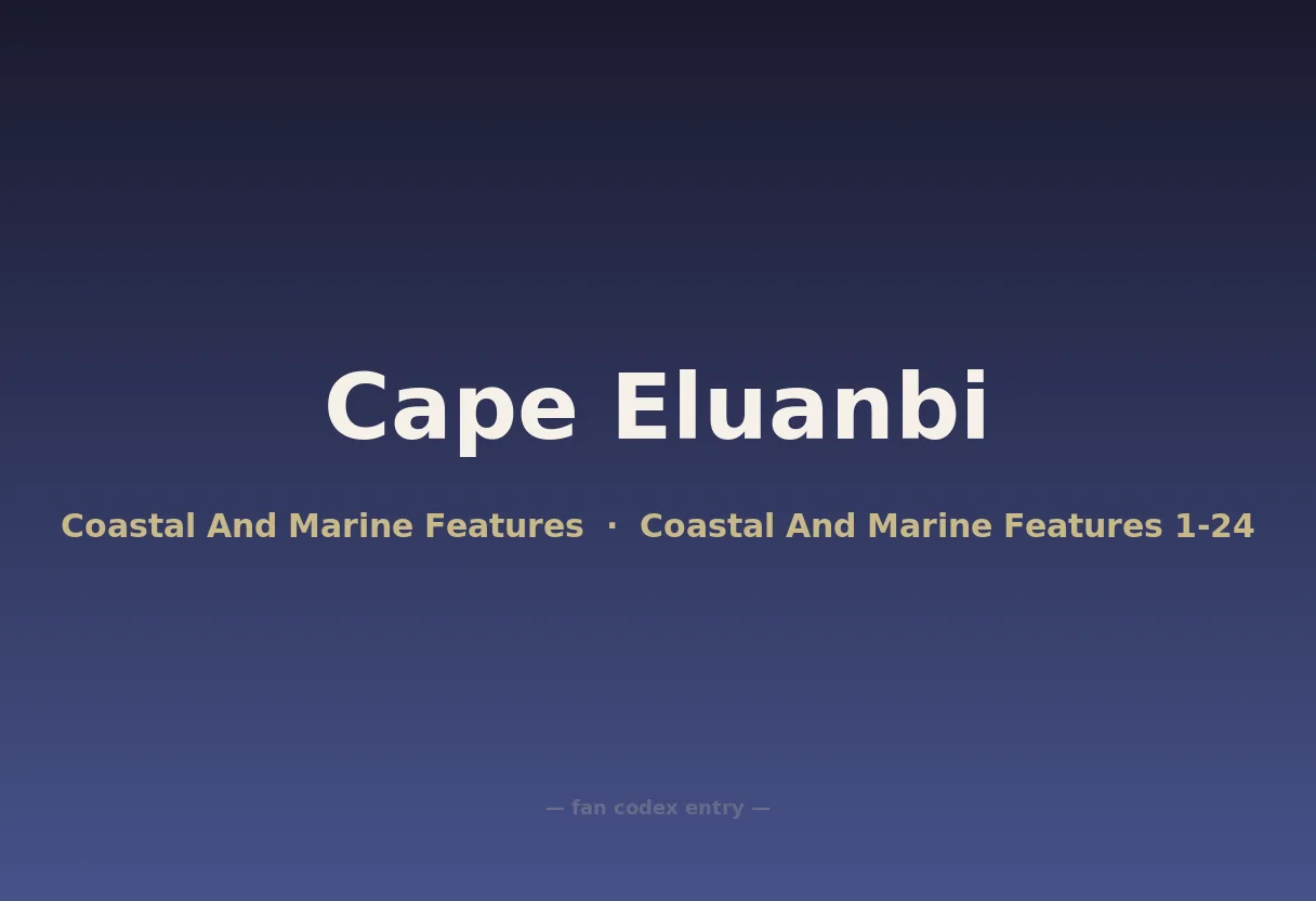 Cape Eluanbi