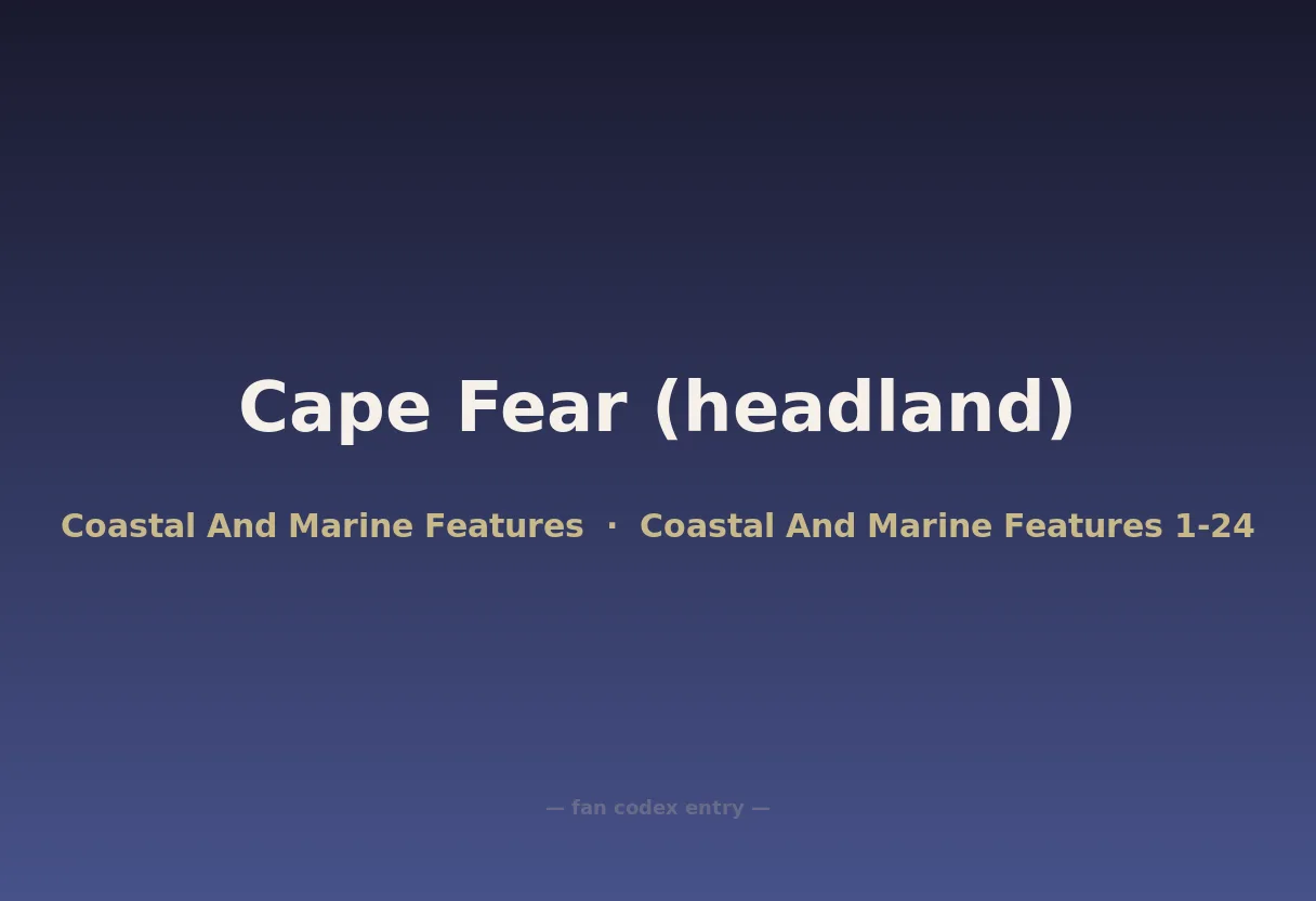 Cape Fear (headland)