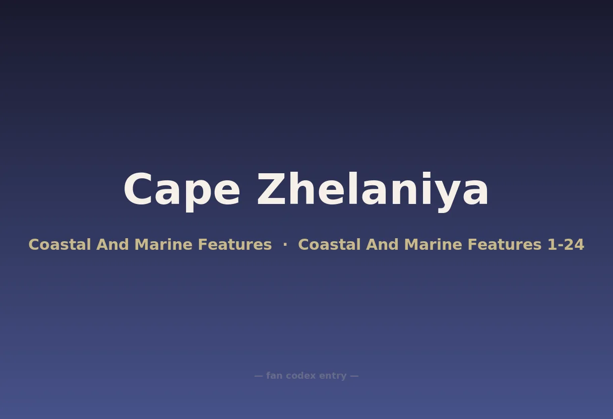 Cape Zhelaniya